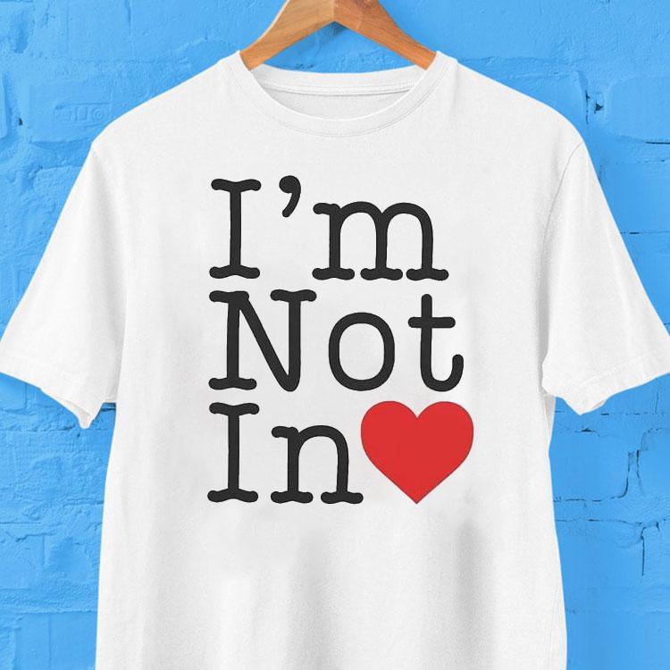 10cc I'm Not In Love Shirt