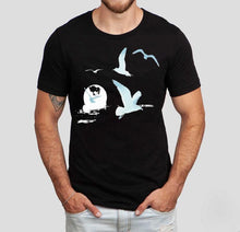 Load image into Gallery viewer, 1989 Seagull Boxy Cherry Lips Crystal Skies Shirt