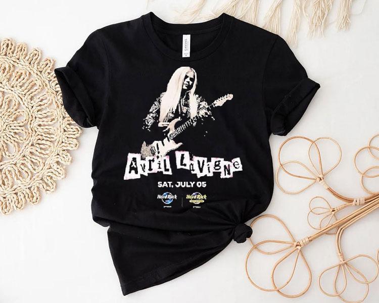 Avril Lavigne At Hard Rock Casino Ottawa On July 5 2025 For