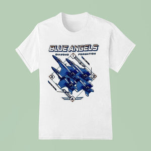Blue Angels Diamond Formation Naval Aviation Museum Shirt
