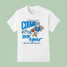 Load image into Gallery viewer, Byu Brigham Young Cougars Rise And Shout The Cougars Are Out Mascot Shirt
