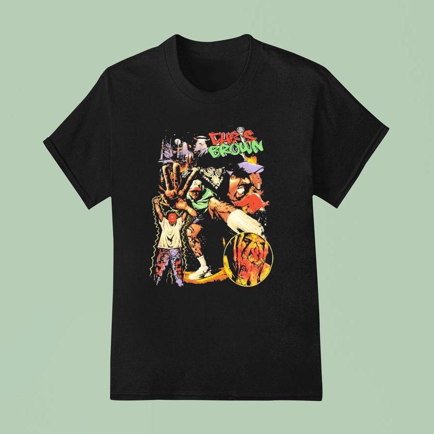 Chris Brown Breezy Bowl Xx World Tour 2025 Shirt