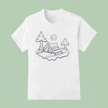 Load image into Gallery viewer, Coloring For A Camp New Shirt