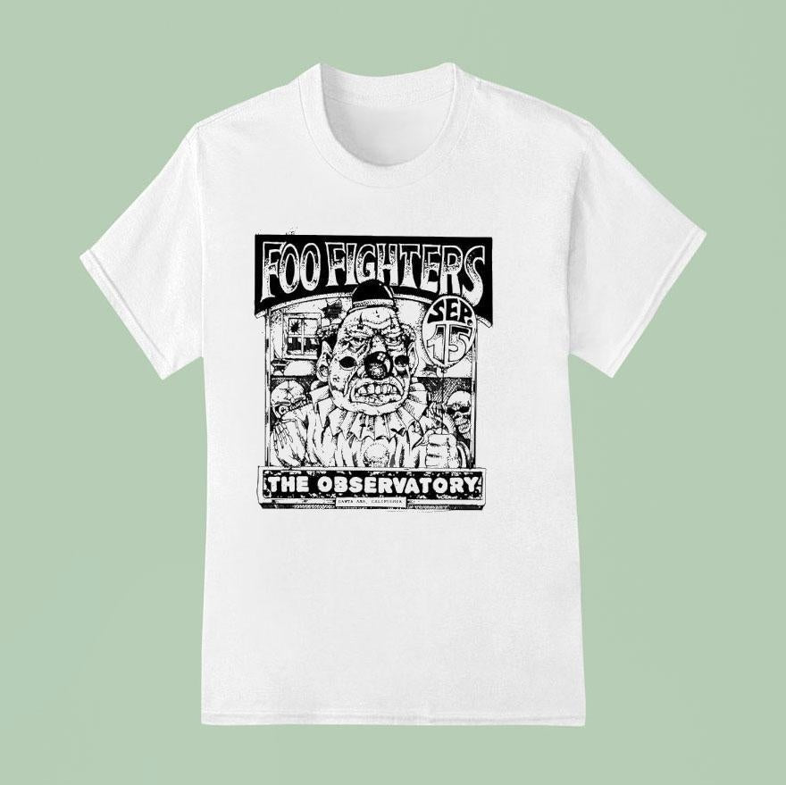 Foo Fighters The Observatory In Santa Ana Ca 2025 Shirt