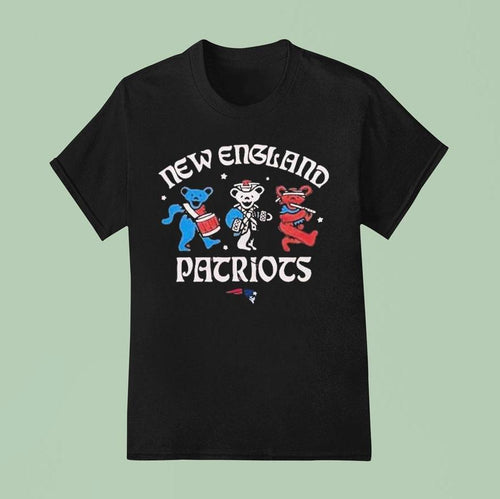 +grateful Dead X New England Patriots Nfl Shirt