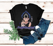 Load image into Gallery viewer, Hiei Dark Flame Yuyu Hakusho Hypland Shirt