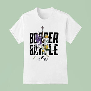 Jordan Addison And Jaire Alexander Border Battle Vikings Vs Packers Nfl Shirt