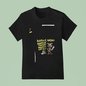 Mayday Parade Another Night Another Dream Wasted On You Graffiti Dog Shirt