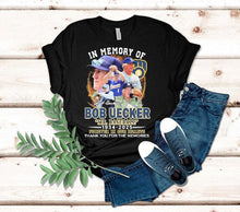 Load image into Gallery viewer, Mr. Baseball In Memory Of Bob Uecker Forever In Our Hearts Milwaukee Brewers 1934-2025 Thank You For The Memories Signature Shirt