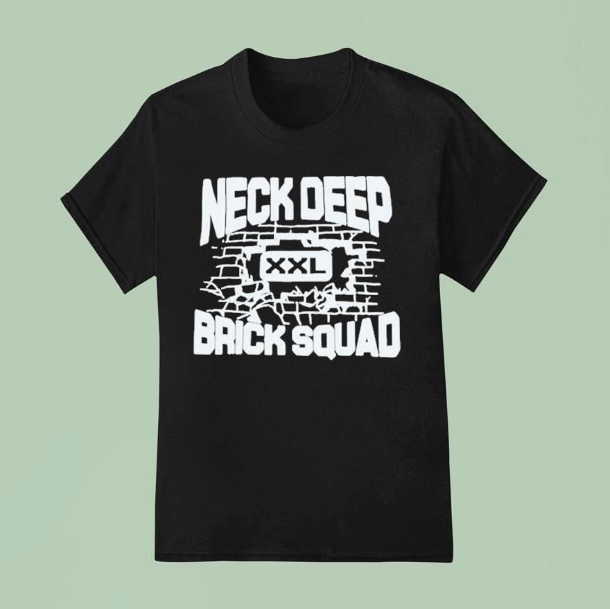 Neck Deep Brick Squad Shirt