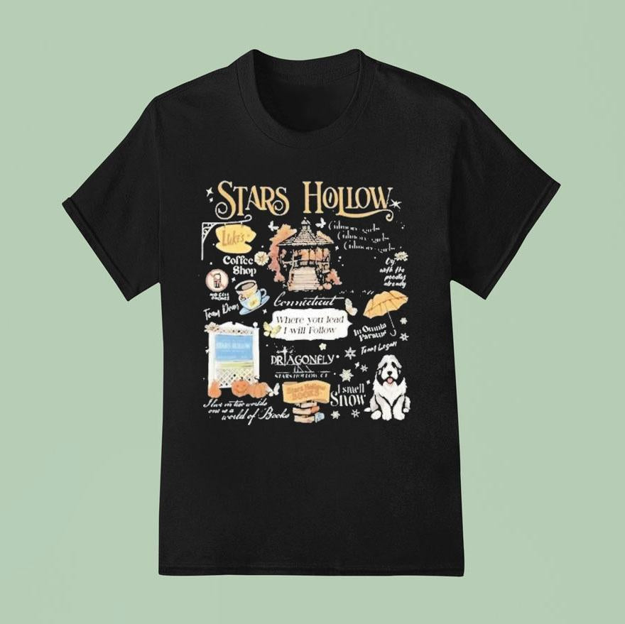 Stars Hollow Gilmore Girls Luke's Diner Coffee Shirt