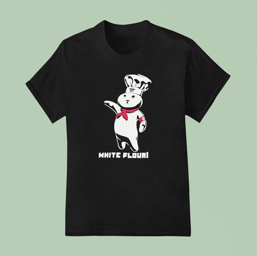 White Flour Pillsbury Doughboy Shirt