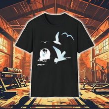 Load image into Gallery viewer, 1989 Seagull Boxy Cherry Lips Crystal Skies Shirt