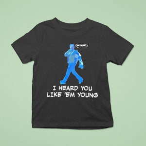 Gavin Newsom Say Trump I Hear You Like Em Young Epstein Files Kendrick Lamar Shirt