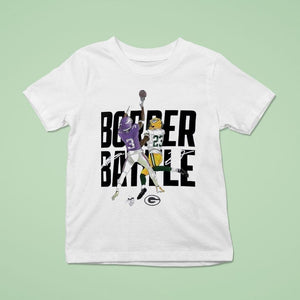 Jordan Addison And Jaire Alexander Border Battle Vikings Vs Packers Nfl Shirt