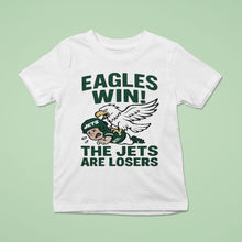 Load image into Gallery viewer, Philadelphia Eagles Win The New York Jets Are Losers Mascot Shirt