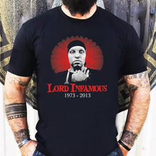 Load image into Gallery viewer, Three 6 Mafia Rip Lord Infamous 1973 2013 Shirt