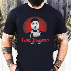 Three 6 Mafia Rip Lord Infamous 1973 2013 Shirt