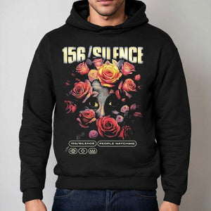 156 Silence People Watching Flower Eyes Shirt