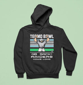 Howie Long Tecmo Bowl Qb Sack Las Vegas Raiders Shirt