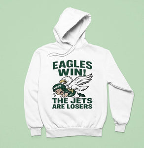 Philadelphia Eagles Win The New York Jets Are Losers Mascot Shirt