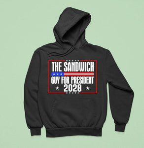 The Sandwich Guy For President 2028 Free Dc Shirt