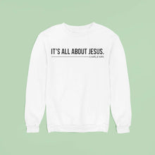 Load image into Gallery viewer, Charlie Kirk It’s All About Jesus Shirt