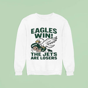 Philadelphia Eagles Win The New York Jets Are Losers Mascot Shirt