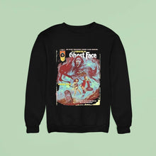 Load image into Gallery viewer, The Terror Of Ghostface He Lives Terrifying Phone Calls Horror Terror Tales He Knows Your Every Move Multiple Killers Halloween Shirt
