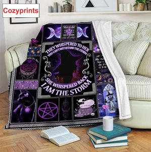 "i Am The Storm" Meaning Quilt Blanket, Empowering Gift