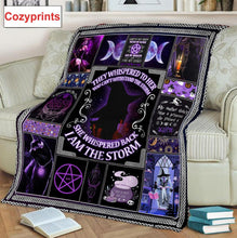 Load image into Gallery viewer, &quot;i Am The Storm&quot; Meaning Quilt Blanket, Empowering Gift
