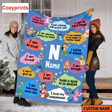 Load image into Gallery viewer, Personalized Lilo &amp; Stitch Quilt Blanket - Perfect Magic Kingdom Baby Shower and Birthday Gift