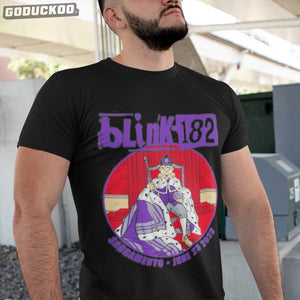 "2023 Blink-182 Event Sacramento Tour Shirt"