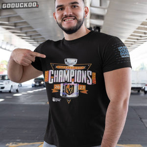 "2023 Stanley Cup Champions: Vegas Golden Knights" Shirt