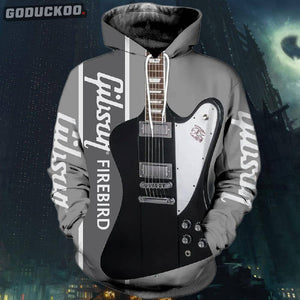 "3D All-over Printed Firebird 2018 Model Ebony Finish Hoodie"