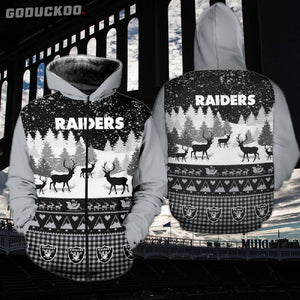 "a Las Vegas Raiders Hoodie Would Make A Great Christmas Gift!"