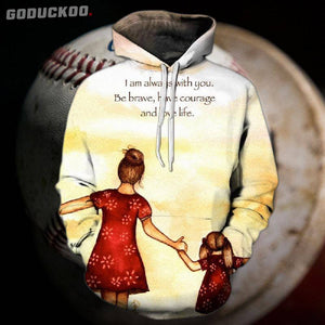 "always With You Mother Love 3D All-over Print Hoodie"