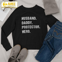 Load image into Gallery viewer, Husband Daddy Protector Hero Fathers Day Gift For Dad Wife Shirt