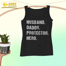 Load image into Gallery viewer, Husband Daddy Protector Hero Fathers Day Gift For Dad Wife Shirt