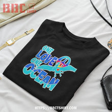 Load image into Gallery viewer, Jimmy Buffett one love one ocean shirt