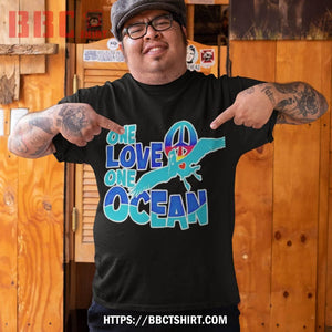 Jimmy Buffett one love one ocean shirt