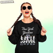 Load image into Gallery viewer, New York Yankees Aaron Judge, Anthony Volpe, Gleyber Torres, Anthony Gerrit Cole And Abbey Road Shirt.