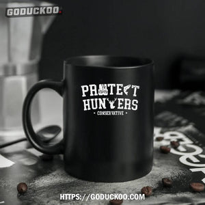 Pierre Poilievre Protect Hunters Conservative Coffee Mug