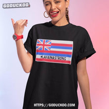 Load image into Gallery viewer, Pray For Lahaina Strong United Kingdom Flag Shirt