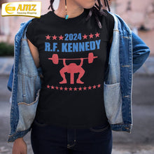 Load image into Gallery viewer, Robert Kennedy Jr. For President 2024 Rfk Jr Muscle Gym Shirt