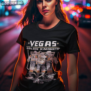 Vegas Hockey Jack Eichel, Jonathan Marchessault, And Shea Theodore 2023 Signatures Shirt