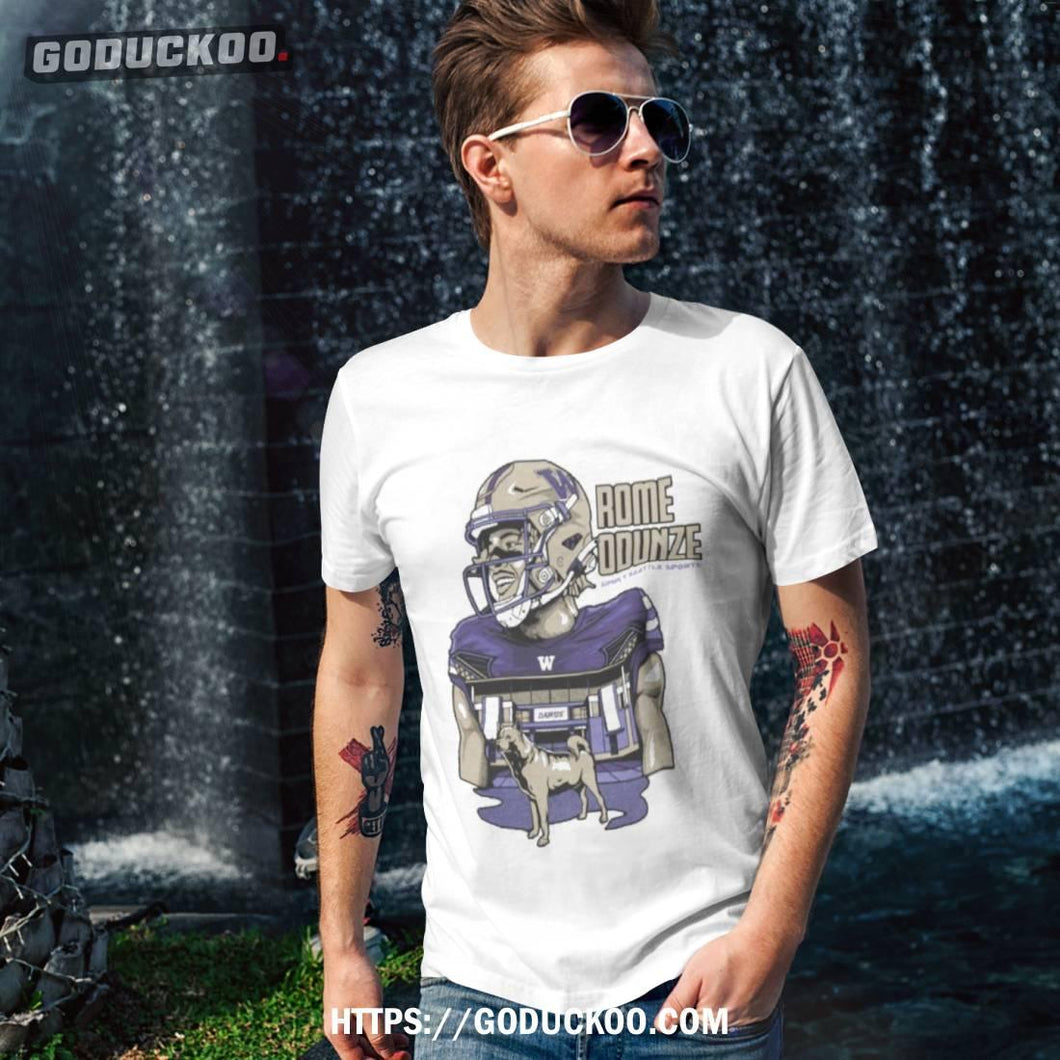 Washington Huskies Rome Odunze Dawg Legend Shirt