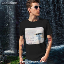 Load image into Gallery viewer, We Live We Love We Lie Smurf Shirt