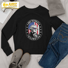 Load image into Gallery viewer, Wtf What The Fuck Is A Kilometer George Washington 4th July Shirt